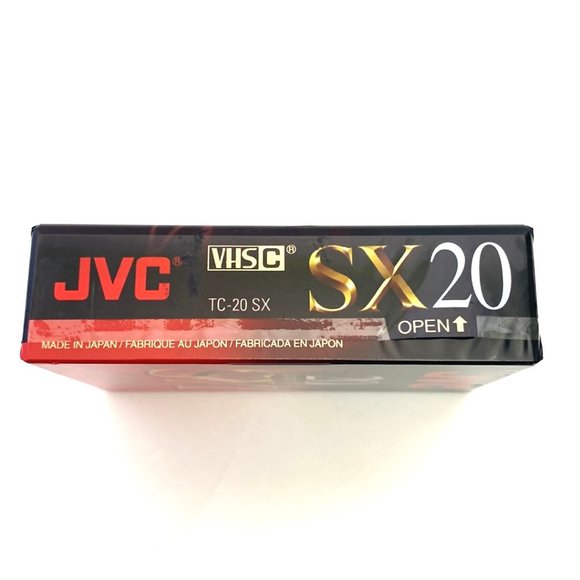 JVC Compact VHS-C 20/60 Minute Video Cassette TC-20SX - Picture 3 of 4